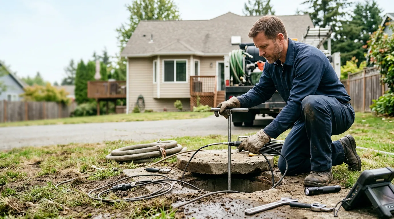 Septic Tank Pumping in Roy, WA